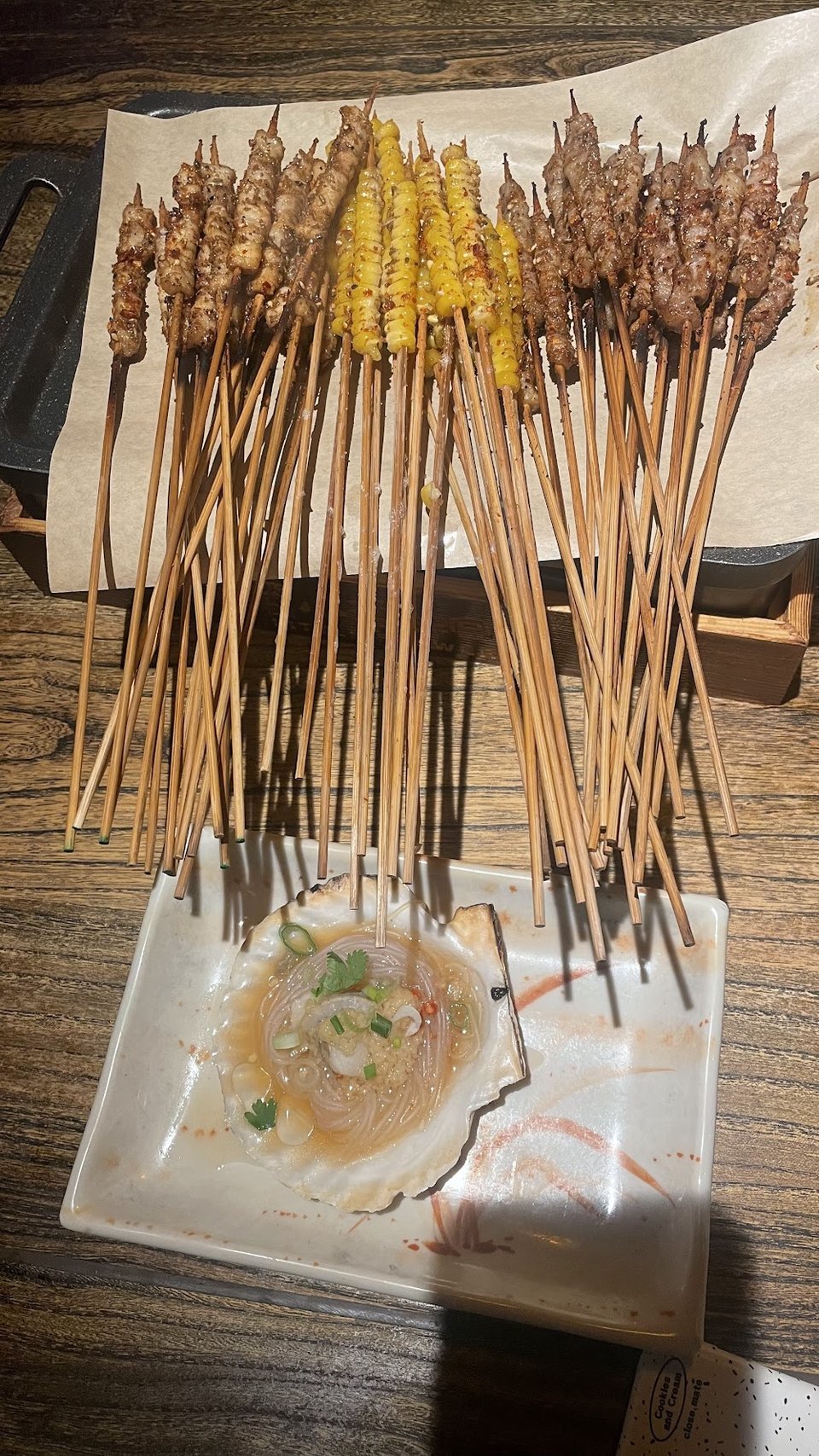 Skewers of Lamb and Beef
